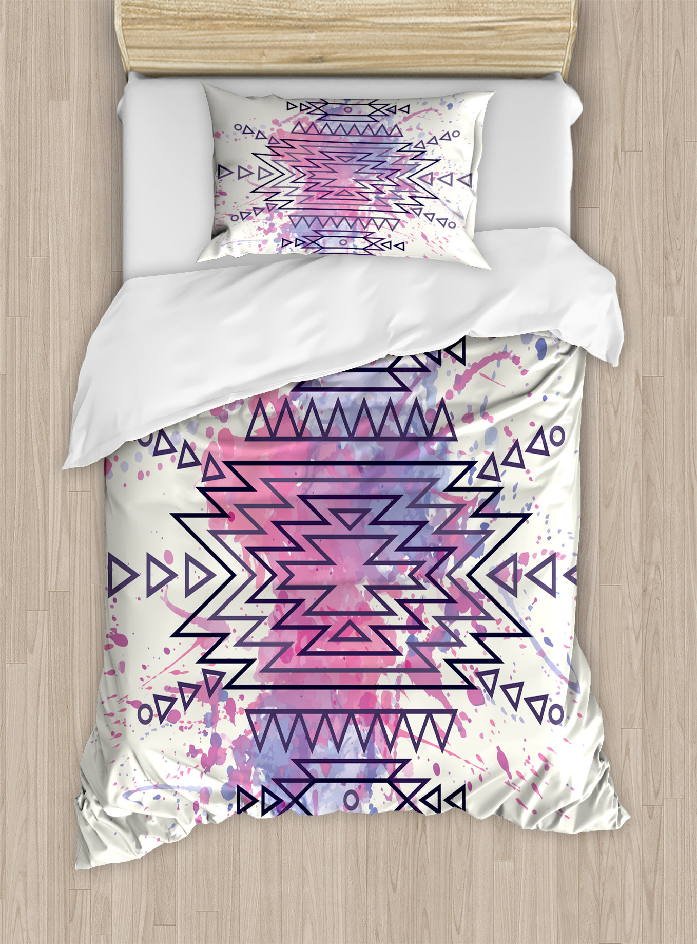 30 X 20 Kess InHouse Famenxt Tribal Arrows Jungle Stars Featherweight Sham