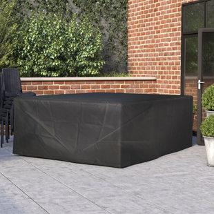 Rectangle Patio Table Cover Wayfair Rectangular Patio Dining And Sofa Set Cover