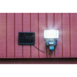 Solar Security Video Camera LED Flood Light