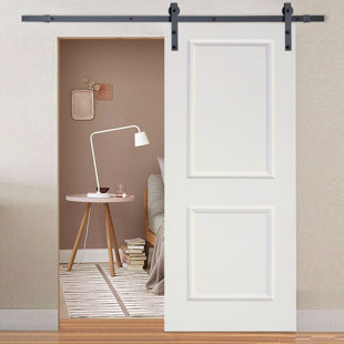 Barn Doors You Ll Love In 2019 Wayfair Paneled Manufactured Wood Primed Clic Bent Strap Barn Door With Installation Hardware Kit