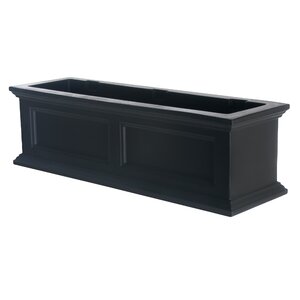 Fairfield Self-Watering Plastic Window Box Planter