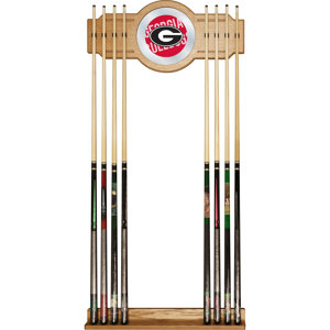 NCAA University of Georgia Wall Cue Rack