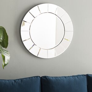 Sun Shaped Wall Mirror