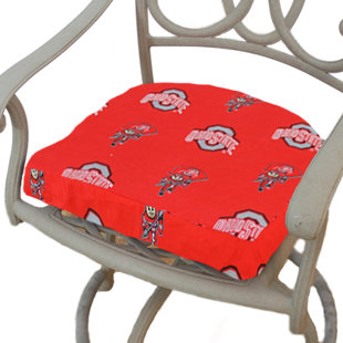 Ohio State Helmet Chair Wayfair Ncaa Ohio State Indoor Outdoor Dining Chair Cushion