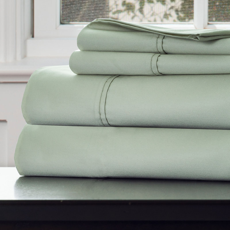 Lavish Home 1000 Thread Count Cotton Sateen Sheet Set & Reviews