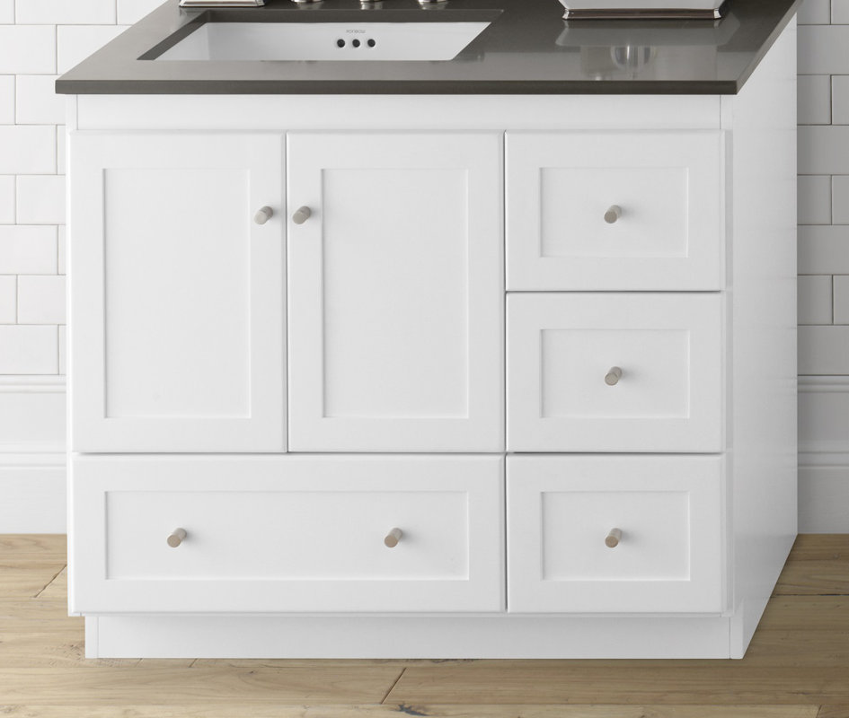 Ronbow Shaker 36 Single Bathroom Vanity Base Reviews Wayfair Shaker 36 Single Bathroom Vanity Base