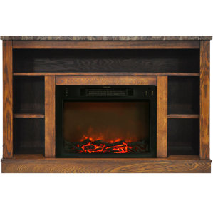 Eudora Electric Fireplace TV Stand by Charlton Home