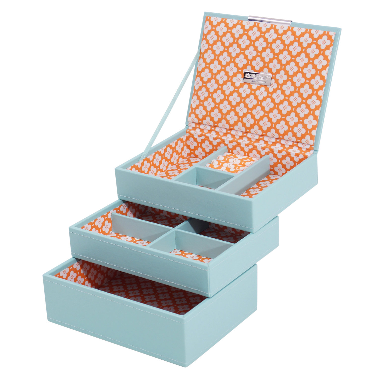 WOLF Mini Stackable 3 Piece Tray Set & Reviews Wayfair