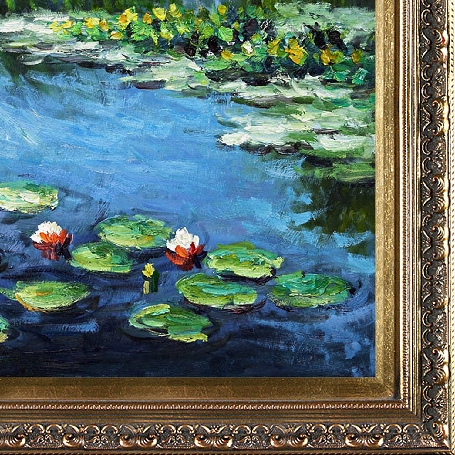 Tori Home Water Lilies by Claude Framed Painting Print & Reviews