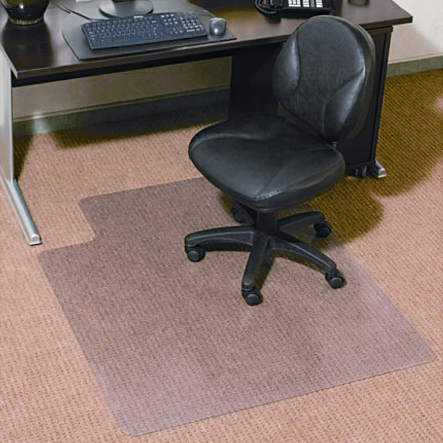 Universal Products Low/Medium Pile Carpet Cleated Chair Mat & Reviews
