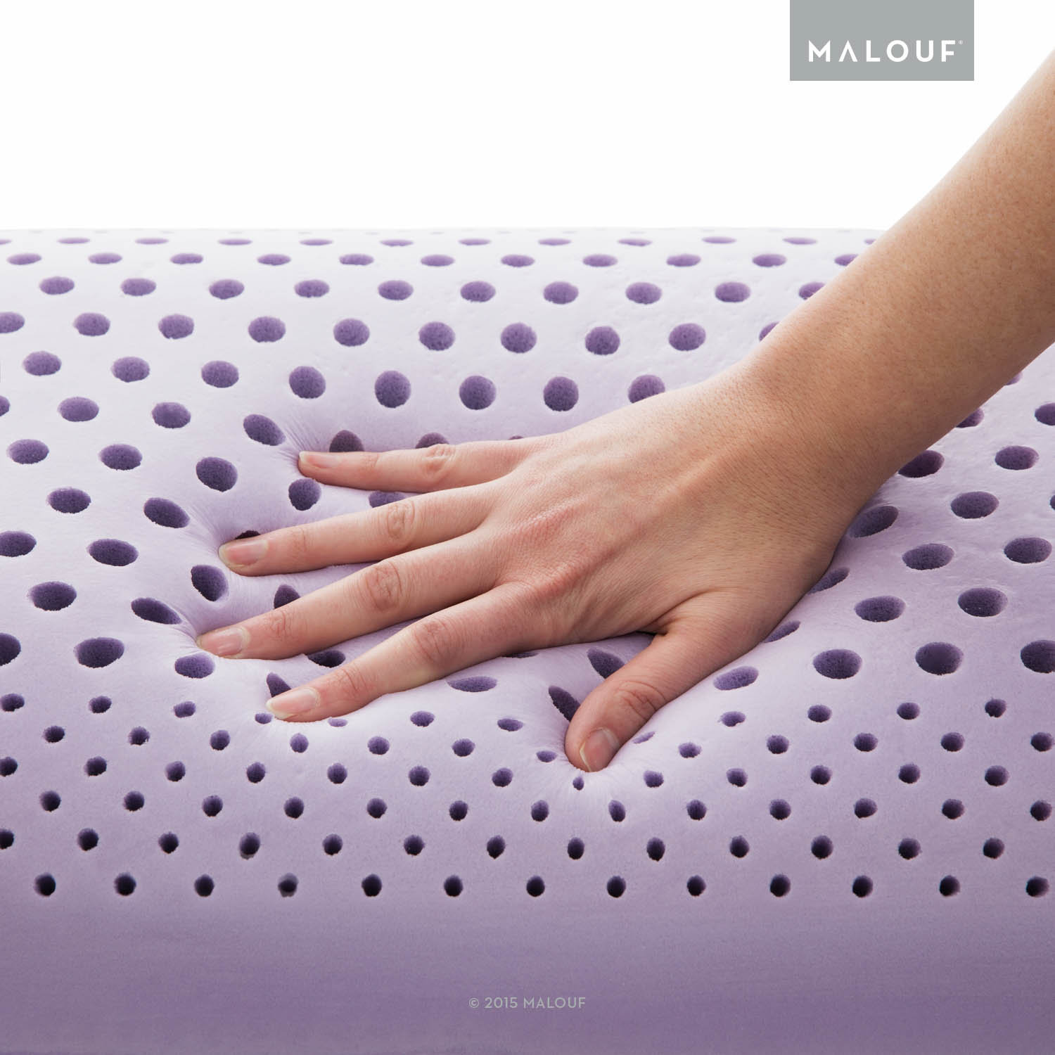 Malouf Zoned Dough Lavender Oil Infused Memory Foam Pillow & Reviews