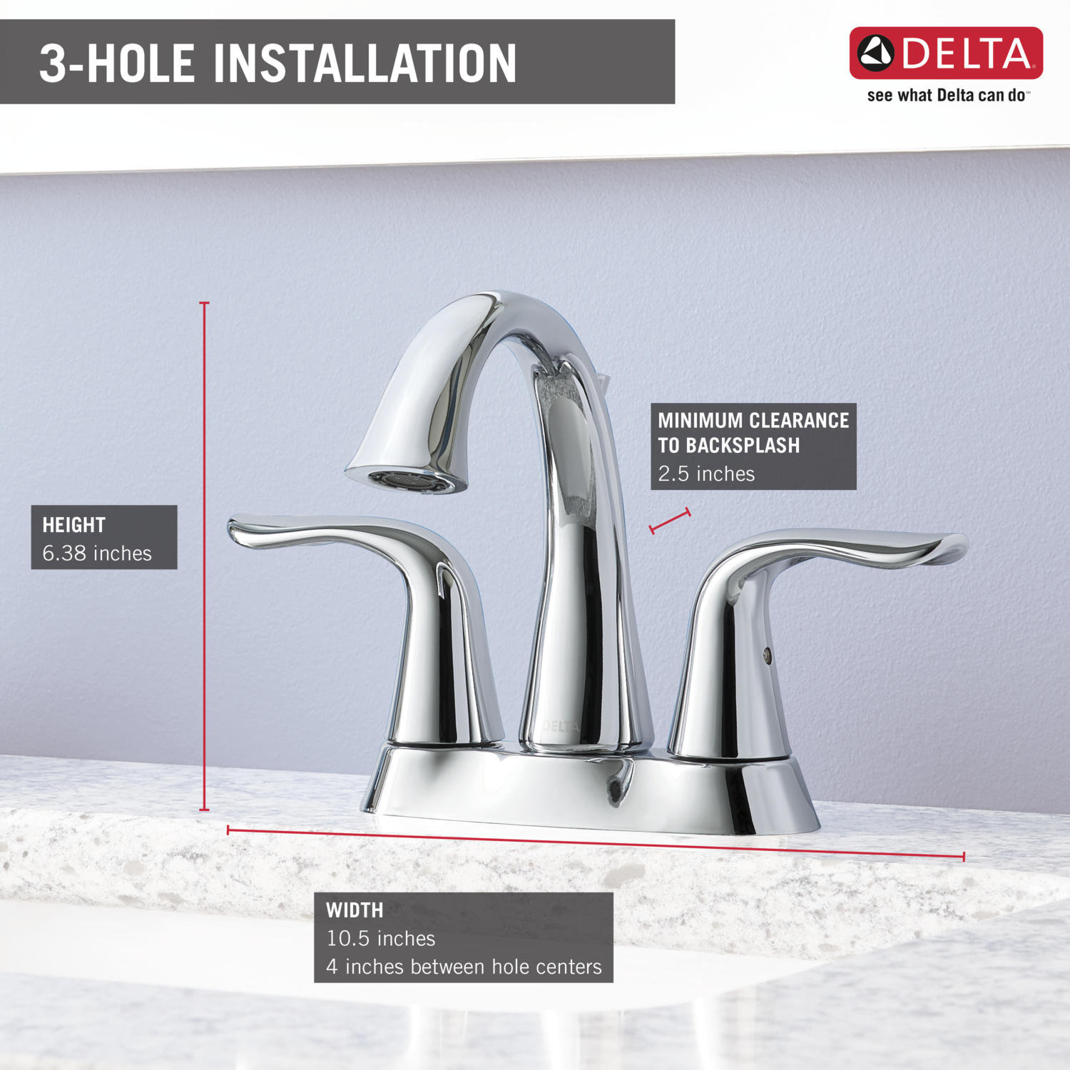Delta Widespread Bathroom Faucet Delta Faucet Ashlyn Two Handle