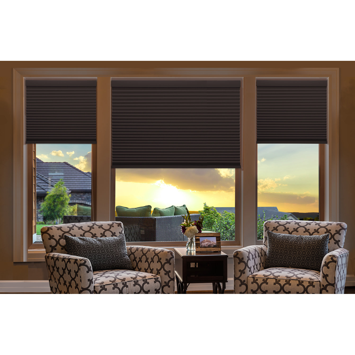 Linen Avenue Custom Cordless 26" W Blackout Cellular Shade Wayfair.ca
