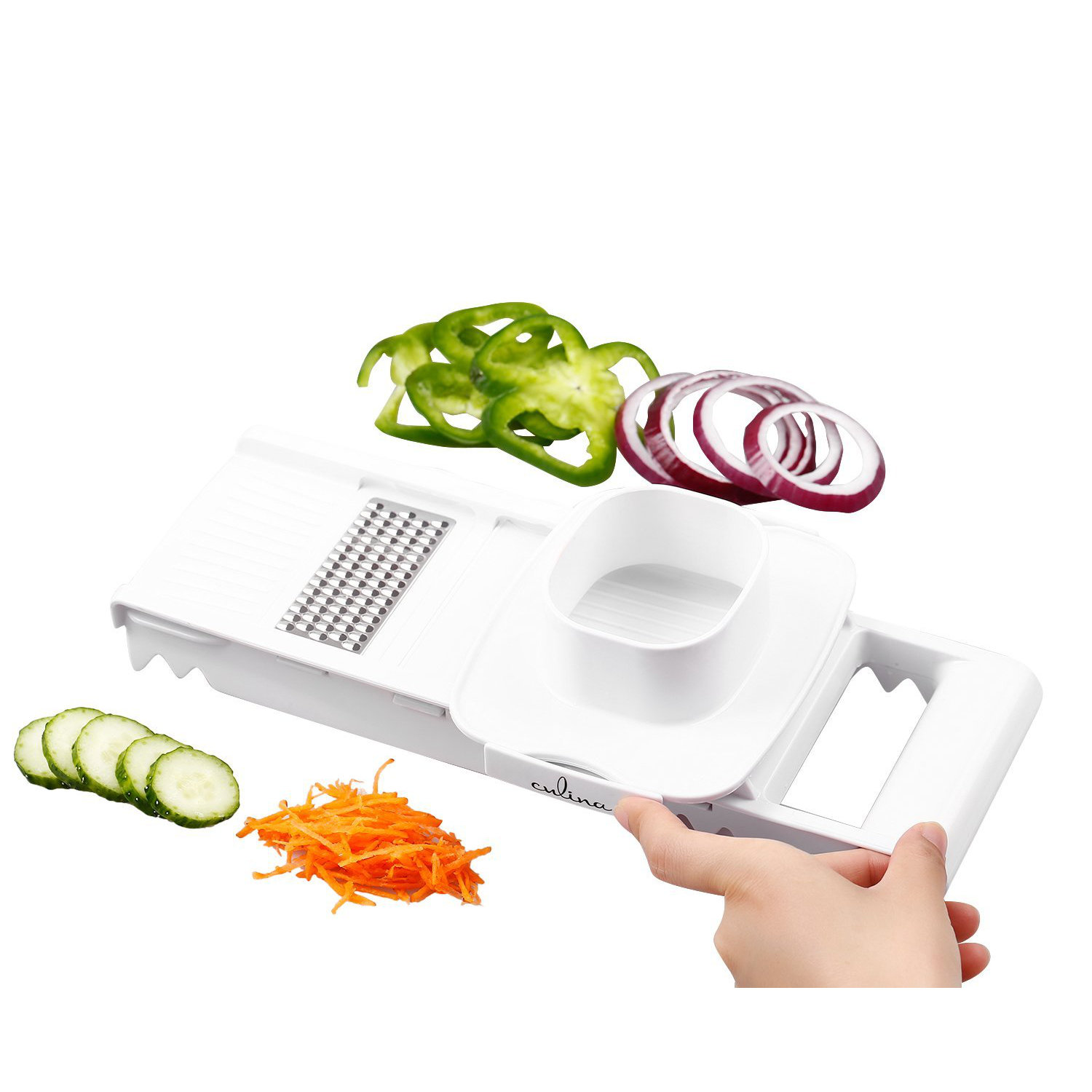 Uncategorized Mandolin Kitchen Appliance cul distributors culina mandoline slicer with 5 interchangeable blades