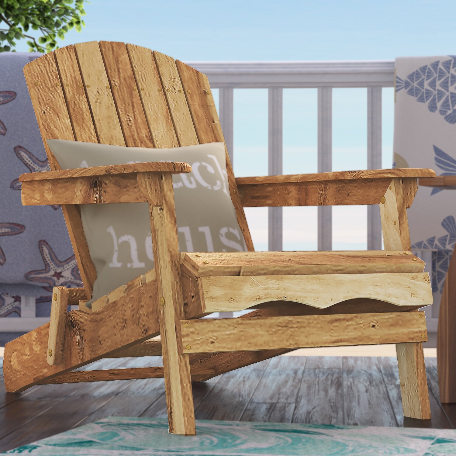 Beachcrest Home Surrey Adirondack Chair &amp; Reviews Wayfair