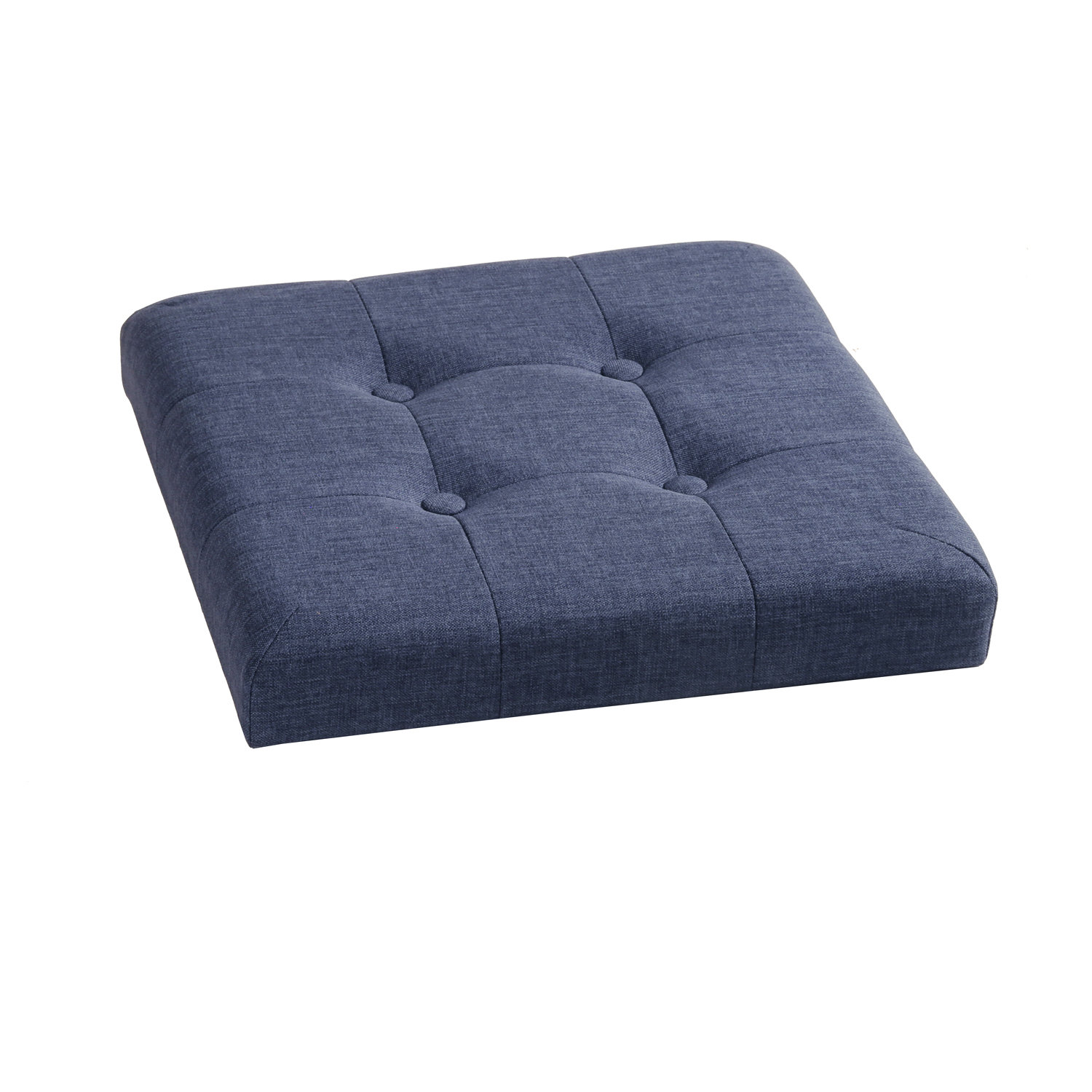 Zipcode™ Design Zosia Tufted Foldable Storage Cube Ottoman & Reviews Wayfair