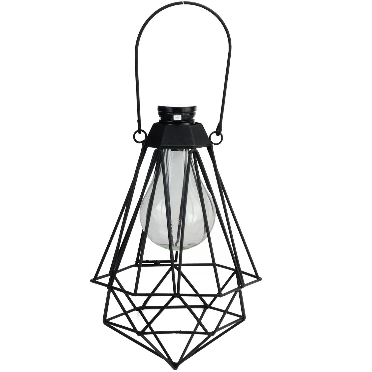 Williston Forge Audrey Geometric Solar Powered 1-Light ...