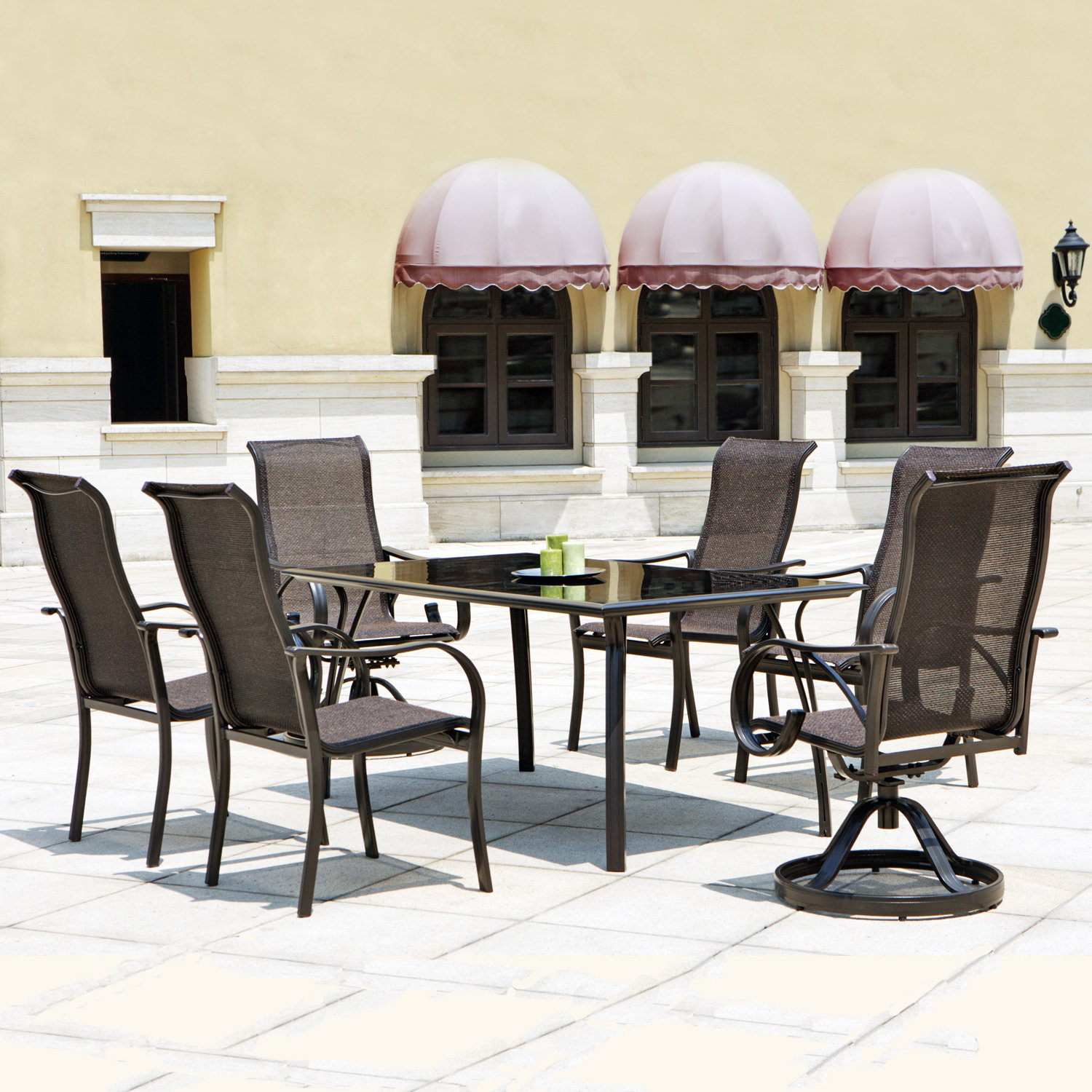 Mission Hills Coronado 7 Piece Dining Set Reviews Wayfair Coronado 7 Piece Dining Set