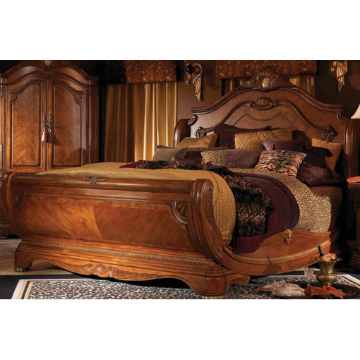 Michael Amini Cortina Panel Customizable Bedroom Set & Reviews ... Michael Amini Cortina Panel Customizable Bedroom Set & Reviews ...