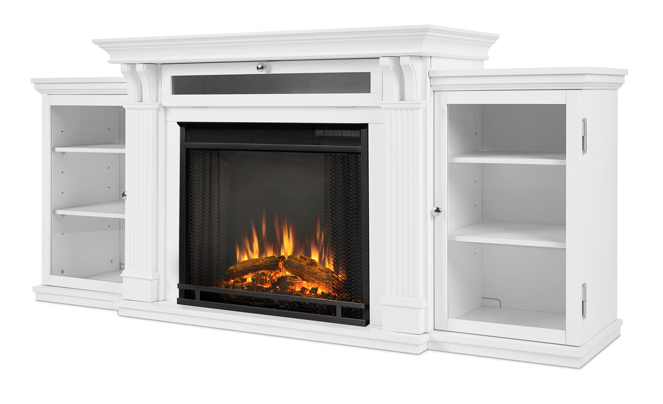 Real Flame Calie 67" TV Stand with Electric Fireplace & Reviews Wayfair