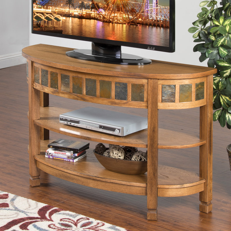 Sunny Designs Curved Console Table & Reviews Wayfair