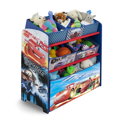 cars toy bin organizer