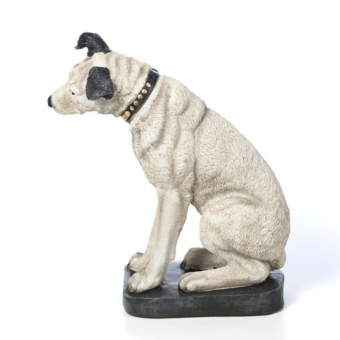 Design Toscano Nipper RCA Dog Statue & Reviews | Wayfair