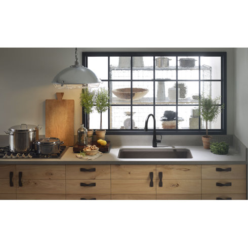 Kohler Riverby 33" x 22" x 9-5/8" Top-Mount Single-Bowl ...