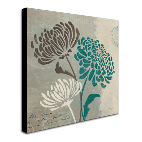 Trademark Art 'Chrysanthemums II' by Wellington Studio ...