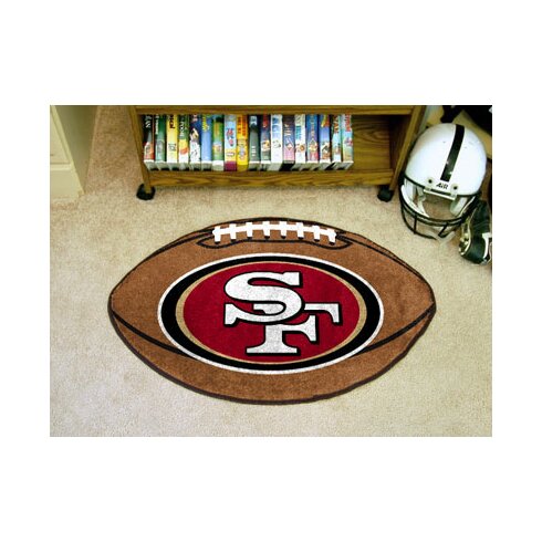 FANMATS NFL - San Francisco 49ers Football Mat & Reviews | Wayfair