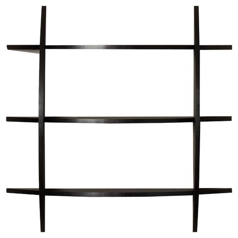 Brayden Studio Bermondsey 3 Tier Half Moon Wall Shelf & Reviews | Wayfair