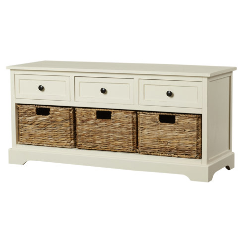 Beachcrest Home McKinley Wood Storage Entryway Bench & Reviews | Wayfair.ca