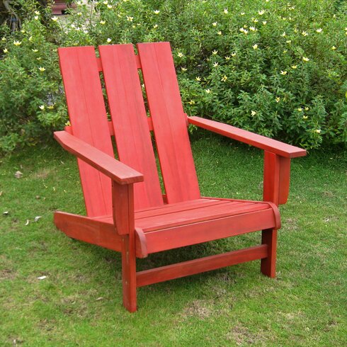 Breakwater Bay Sabbattus Square Back Adirondack Chair 