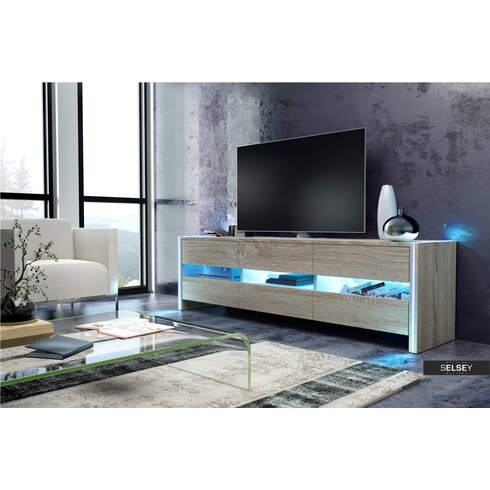 Selsey Living Skylight TV Stand for TVs up to 50