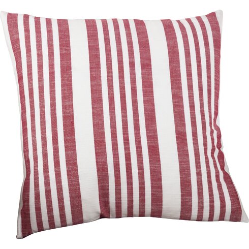 Saro Nautical Striped Cotton Throw Pillow & Reviews | Wayfair