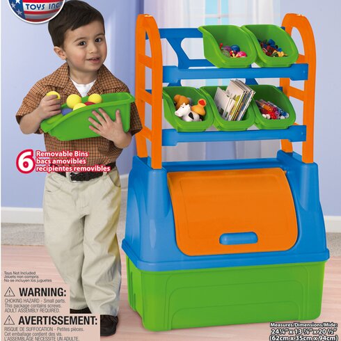 toy organizer on wheels