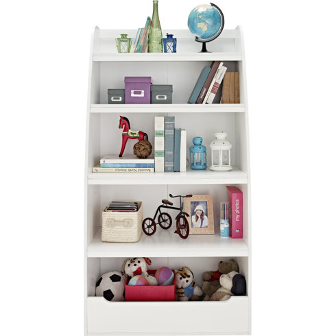 Viv Rae Besse Kids 4 Shelf 60 Bookcase Reviews Wayfair Besse Kids 4 Shelf 60 Bookcase