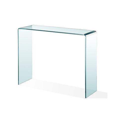 C2A Designs Waterfall Glass Console Table | Wayfair.ca