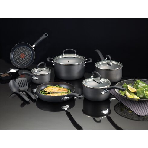 T-fal Ultimate Hard Anodized 12 Piece Cookware Set & Reviews  Wayfair