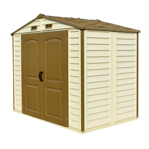 Duramax 8 ft. W x 6 ft. D Plastic Storage Shed &amp; Reviews 