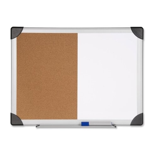 Lorell Wall Mounted Combination Bulletin Board & Reviews | Wayfair