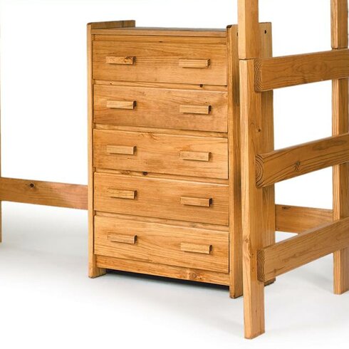 Chelsea Home L-Shaped Bunk Bed Customizable Bedroom Set ...