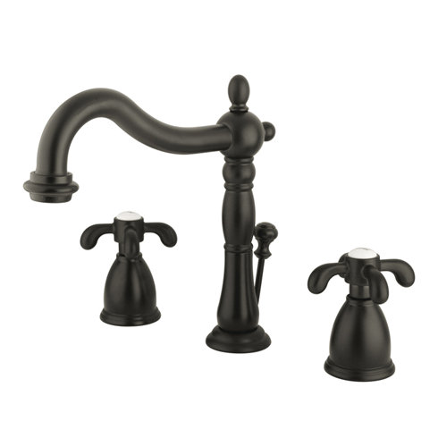 Kingston Brass French Country Double Handle Widespread ...