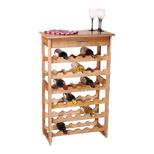 Catskill Craftsmen 36 Bottle Floor Wine Rack & Reviews | Wayfair