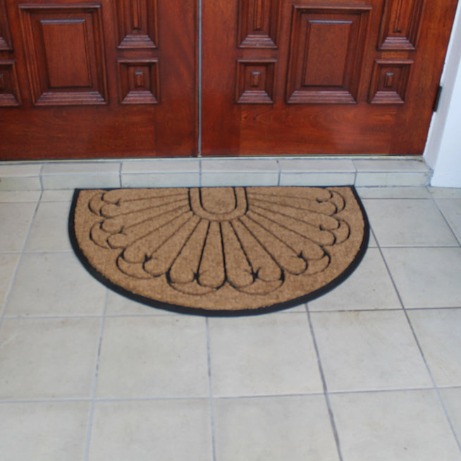 A1 Home Collections LLC Half Moon Double Doormat & Reviews Wayfair