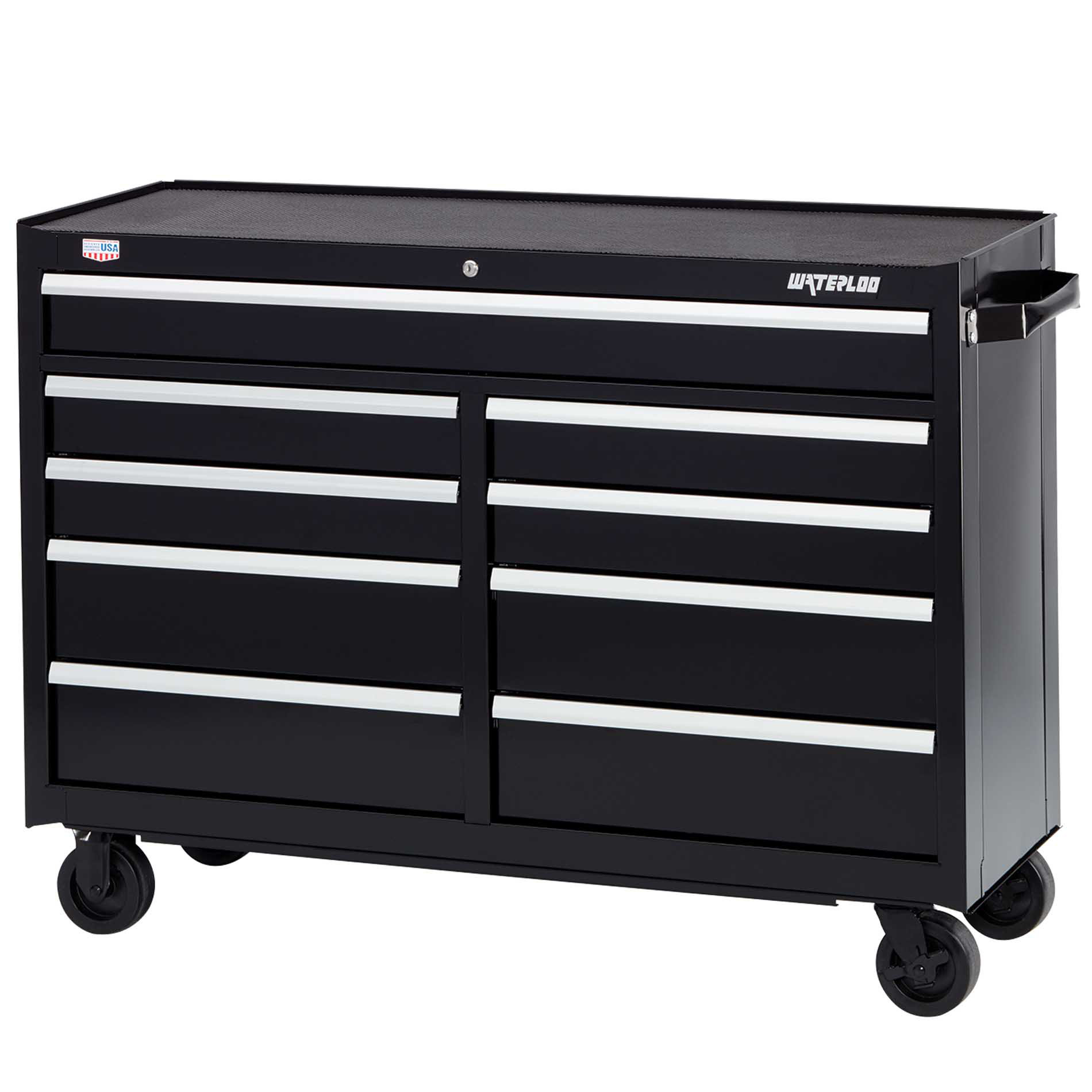 Waterloo Industries W500 Series 52 Wide 9 Drawer Bottom Rollaway Waterloo Industries W500 Series 52 Wide 9 Drawer Bottom Rollaway Chest Wayfair