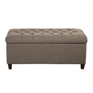 Halvorson Fabric Storage Bench