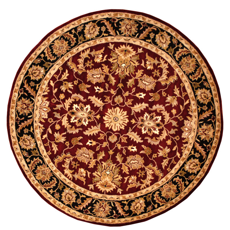 Herat Oriental Hand Tufted Wool Red/Black Area Rug & Reviews Wayfair