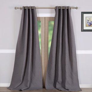 63 Inch Blackout Curtains Wayfair Vashon Solid Blackout Curtain Panels Set Of 2