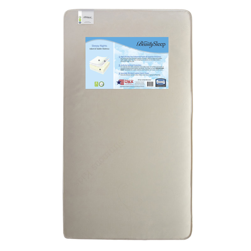 Wayfair Simmons Kids Beautysleep Naturally Sleepy Nights Crib And Wayfair Simmons Kids Beautysleep Naturally Sleepy Nights Crib And Toddler Mattress